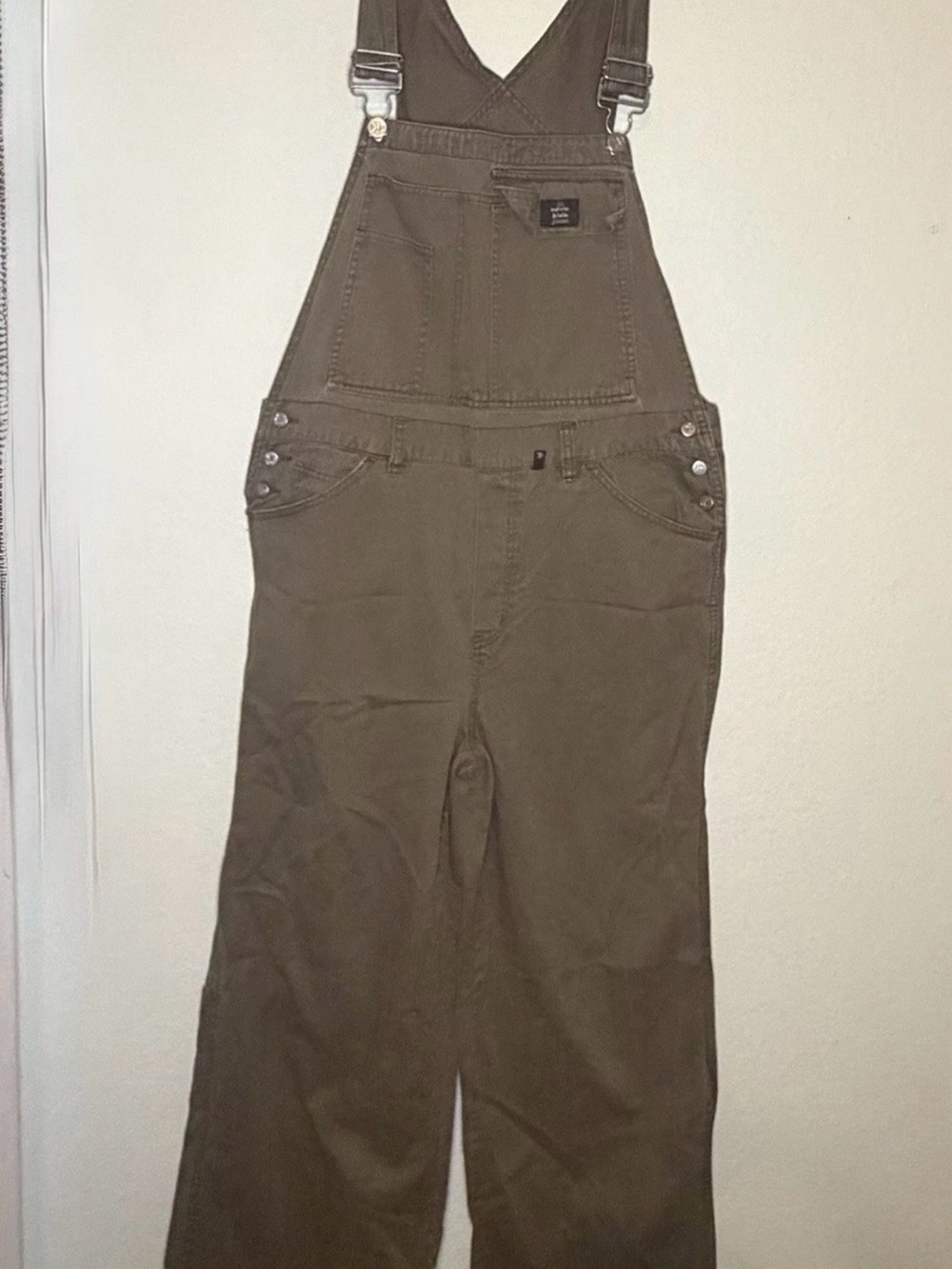 Calvin Klein Olive Green Cargo Overalls junior  L 32  women M